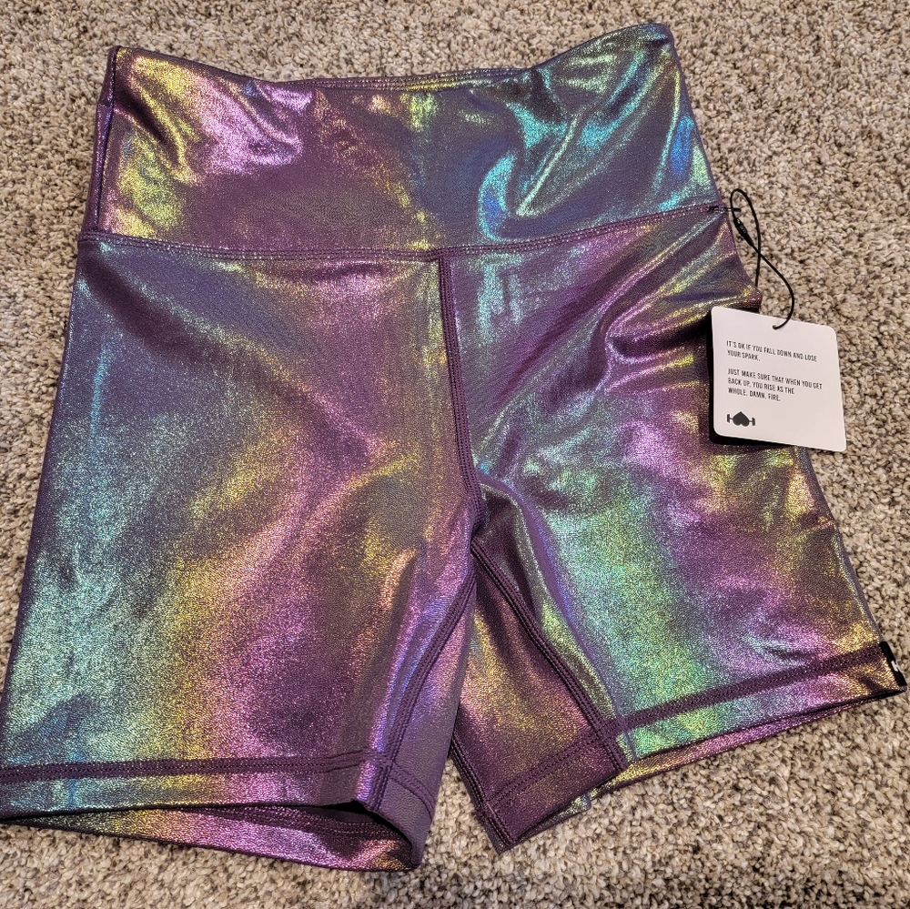Wodbottom Shimmer Booty Shorts